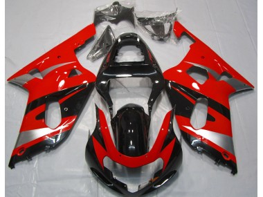 2001-2003 Red OEM Style GSXR 600-750 Fairings