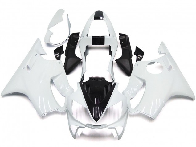 2001-2003 White and Black CBR600 F4i Fairings