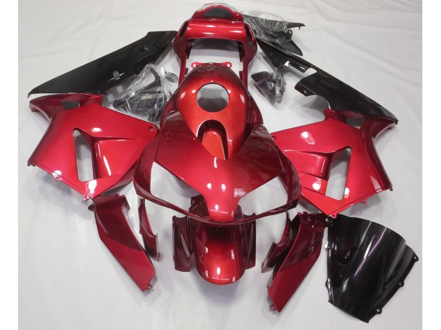 2003-2004 Candy Red Plain CBR600RR Fairings