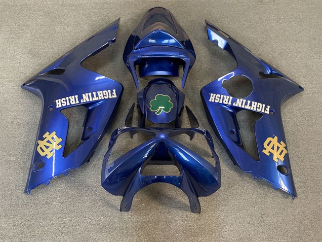 2003-2004 Deep Blue ZX6R Fairings