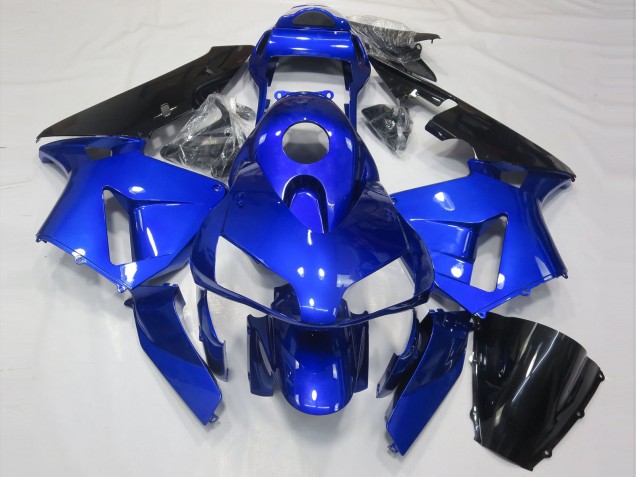 2003-2004 Gloss Blue and Black CBR600RR Fairings