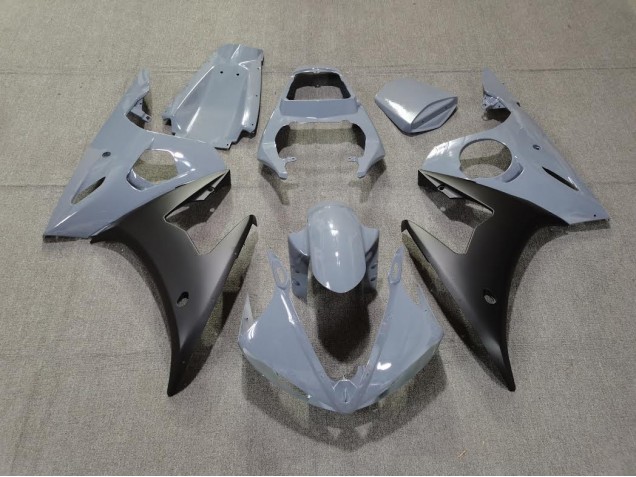 2003-2004 Grey & Matte Black R6 Fairings 2003-2004 Grey & Matte Black R6 Fairings