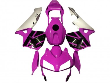 2003-2004 Hot Pink & Matte Silver CBR600RR Fairings
