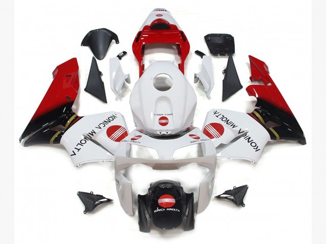2003-2004 Konica Red CBR600RR Fairings 2003-2004 Konica Red CBR600RR Fairings