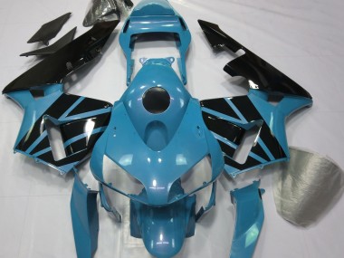 2003-2004 Light Blue & Gloss Black CBR600RR Fairings