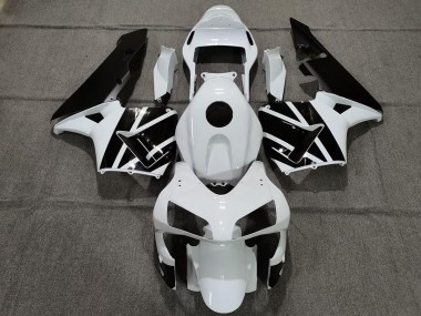 2003-2004 Pearl White and Black CBR600RR Fairings