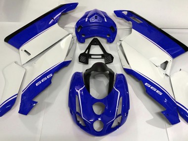 2003-2004 White Blue and Black Ducati 749 999 Fairings
