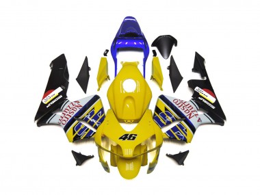 2003-2004 Yellow Nastro Azzurro 46 CBR600RR Fairings