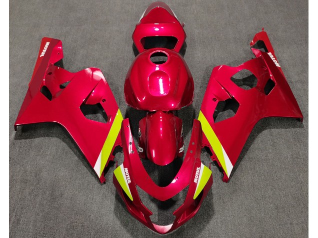 2004-2005 Gloss Red GSXR 600-750 Fairings