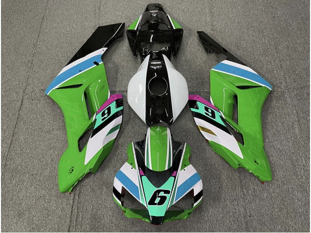 2004-2005 Green 6 CBR1000RR Fairings