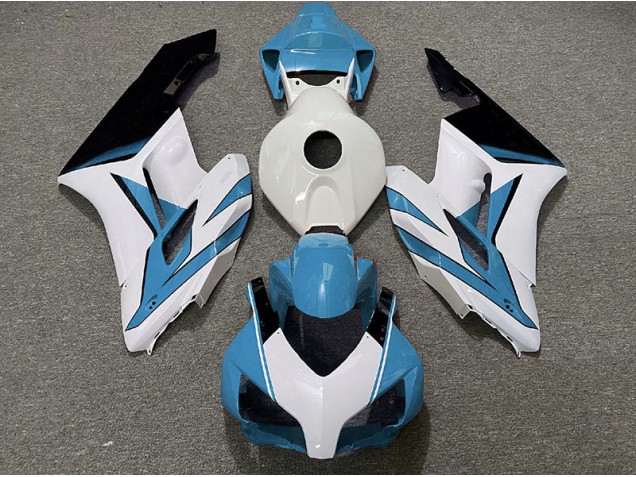 2004-2005 Light Blue White and Gloss Black CBR1000RR Fairings