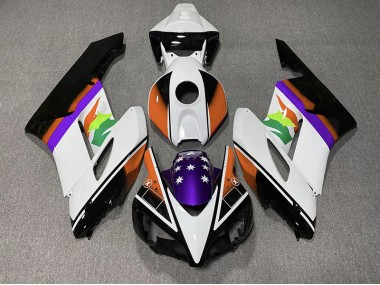 2004-2005 Orange and Purple Flag CBR1000RR Fairings