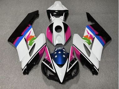 2004-2005 Pink and Blue Flag CBR1000RR Fairings