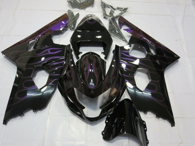 2004-2005 Purple Flame GSXR 600-750 Fairings