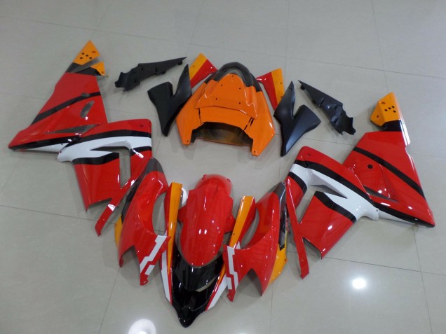 2004-2005 Red White Pink ZX10R Fairings 2004-2005 Red White Pink ZX10R Fairings