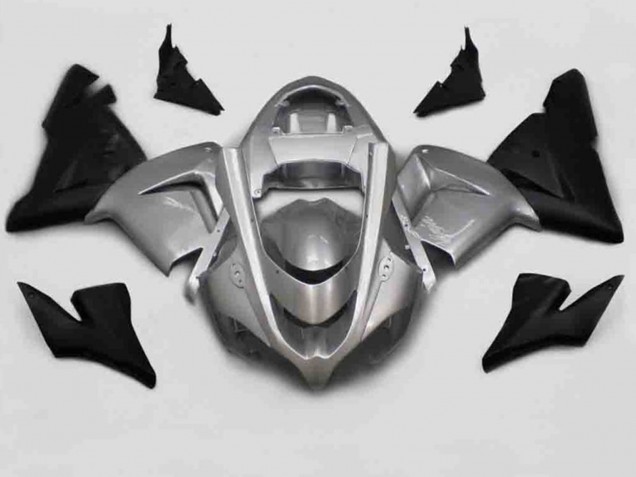 2004-2005 Silver Black ZX10R Fairings