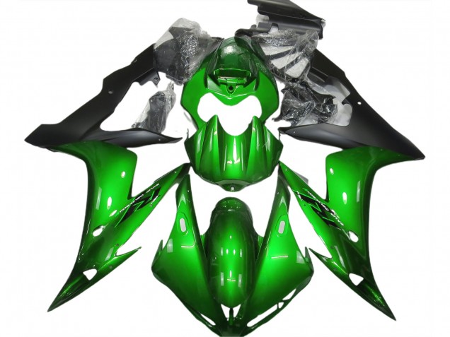 2004-2006 Gloss Green & Black R1 Fairings 2004-2006 Gloss Green & Black R1 Fairings