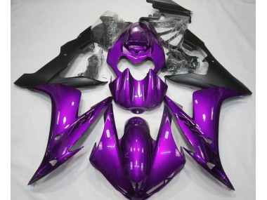 2004-2006 Gloss Purple & Black R1 Fairings
