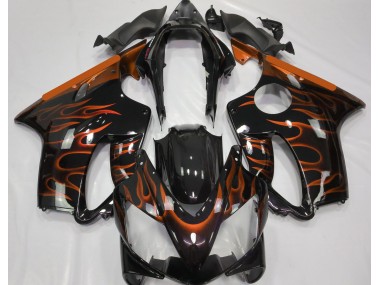 2004-2007 Orange Flame CBR600 F4i Fairings