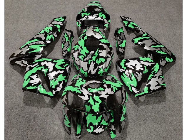2005-2006 Camo & LIGHT GREEN CBR600RR Fairings