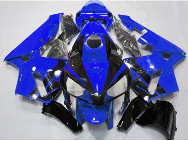 2005-2006 Gloss Blue & Black Design CBR600RR Fairings