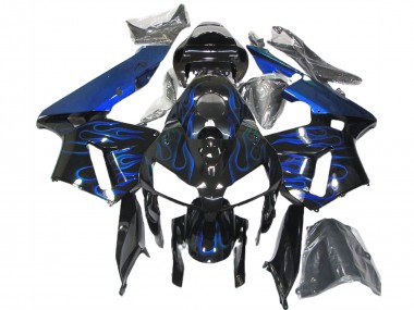 2005-2006 Gloss Blue Flame CBR600RR Fairings