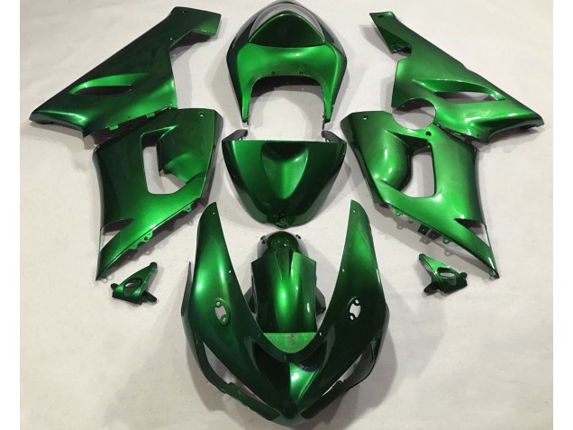 2005-2006 Metallic Green ZX6R Fairings 2005-2006 Metallic Green ZX6R Fairings