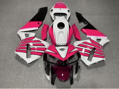 2005-2006 Pink and White Wings CBR600RR Fairings