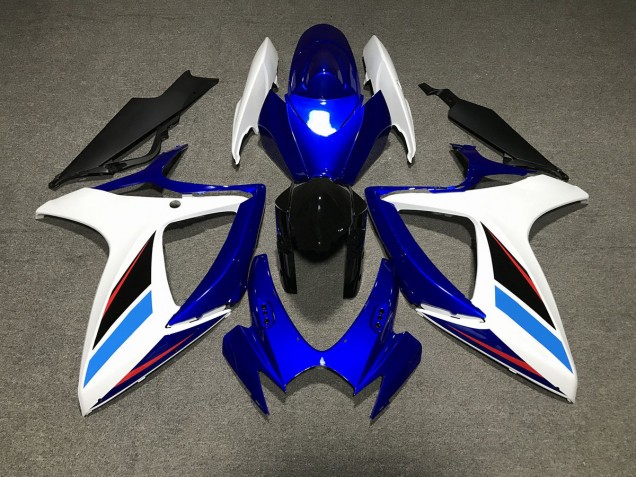 2006-2007 Blue White and Black GSXR 600-750 Fairings 2006-2007 Blue White and Black GSXR 600-750 Fairings