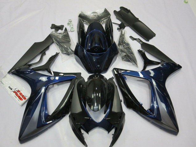2006-2007 Blue and Grey GSXR 600-750 Fairings