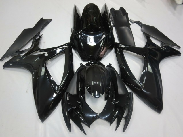 2006-2007 Gloss Black GSXR 600-750 Fairings