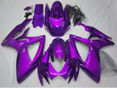 2006-2007 Gloss Purple Plain GSXR 600-750 Fairings