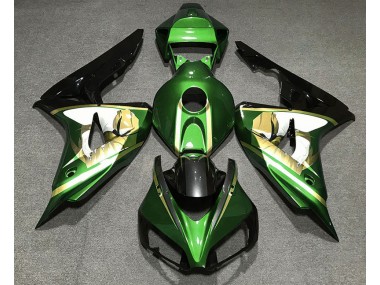 2006-2007 Green & Gold CBR1000RR Fairings