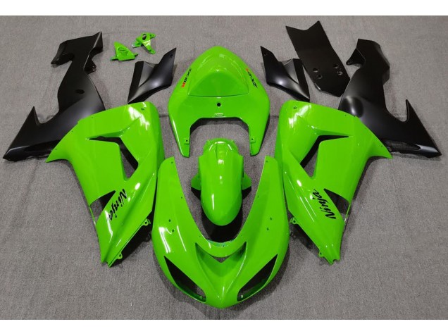 2006-2007 Green ZX10R Fairings