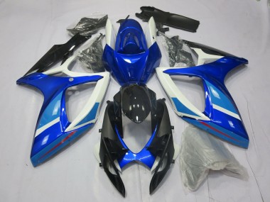 2006-2007 Light and Dark Blue GSXR 600-750 Fairings