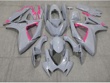 2006-2007 Nardo and Pink Trim GSXR 600-750 Fairings