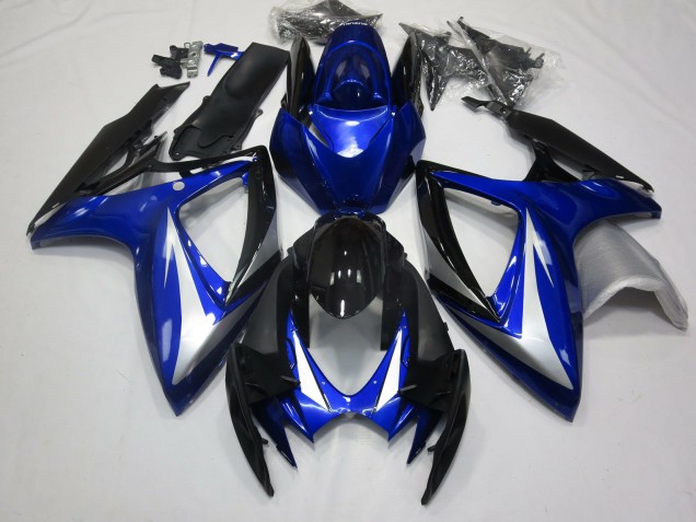 2006-2007 OEM Style Deep Blue GSXR 600-750 Fairings 2006-2007 OEM Style Deep Blue GSXR 600-750 Fairings
