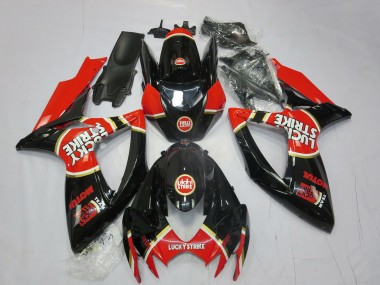 2006-2007 Red Strike GSXR 600-750 Fairings