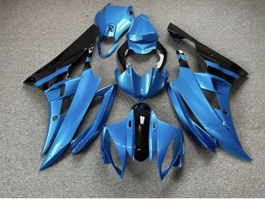 2006-2007 Sky Blue and Black R6 Fairings