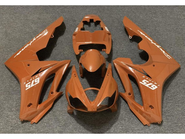 2006-2008 Gloss Orange Daytona 675 Fairings