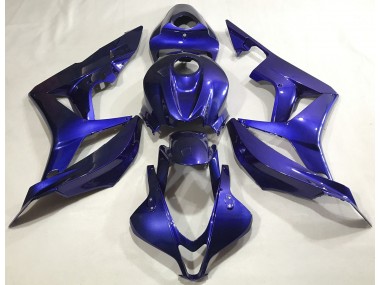 2007-2008 Deep Blue Plain CBR600RR Fairings