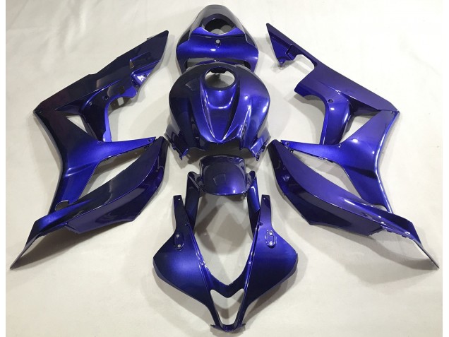 2007-2008 Deep Blue Plain CBR600RR Fairings
