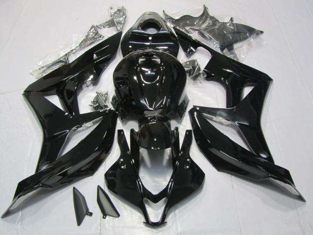 2007-2008 Gloss Black CBR600RR Fairings