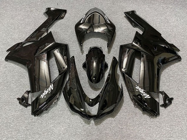 2007-2008 Gloss Black ZX6R Fairings