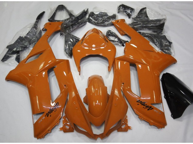 2007-2008 Gloss Orange ZX6R Fairings