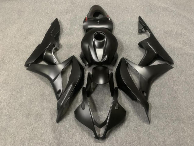2007-2008 Matte Black CBR600RR Fairings 2007-2008 Matte Black CBR600RR Fairings