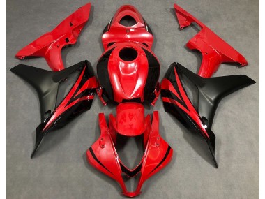 2007-2008 Pearl Red & Black CBR600RR Fairings