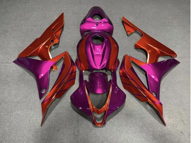 2007-2008 Red & Violet CBR600RR Fairings