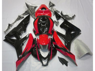 2007-2008 Red and Black OEM Design CBR600RR Fairings