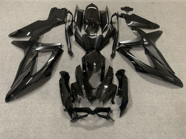 2008-2010 Gloss Black GSXR 600-750 Fairings